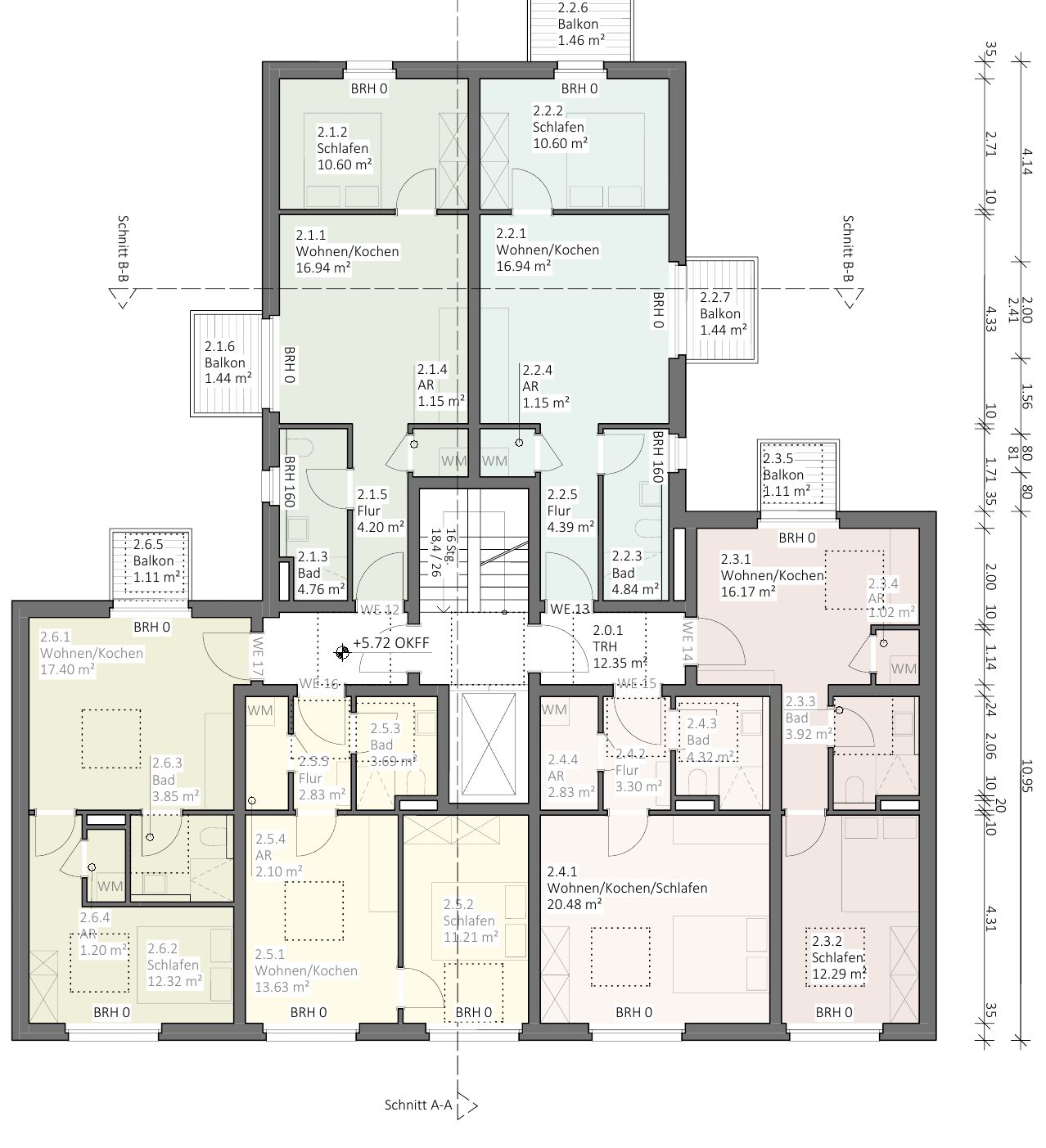 Grundriss 2. Obergeschoss